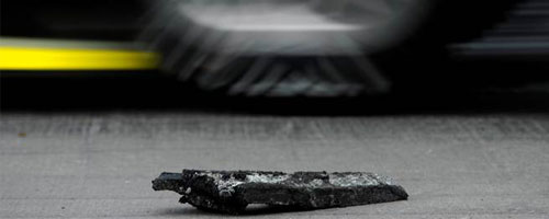 Asphalt Chunk from Belle Isle