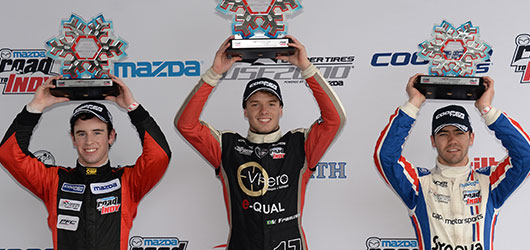 Barber Winterfest Podium - Race 1