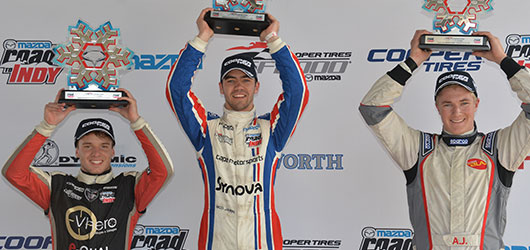 Barber Winterfest Podium - Race 2