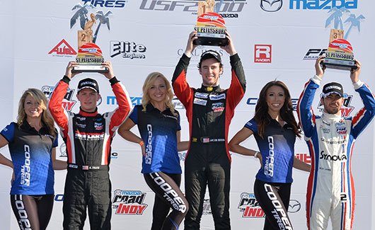 Jake Eidson, Aaron Telitz, and Nico Jamin