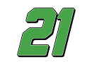 Rinus VeeKay's car number, #21