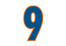 Scott Dixon's car number, #9