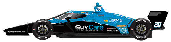 Driver of the #20 Christian Rasmussen's Car Livery