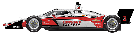 Driver of the #3 Scott McLaughlin's Car Livery