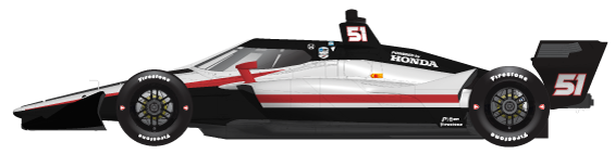 Driver of the #51's Car Livery