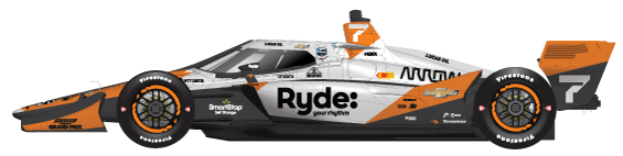 Driver of the #7's Car Livery