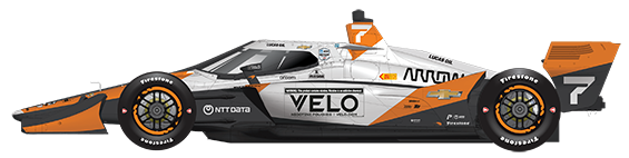 Driver of the #7 Alexander Rossi's Car Livery