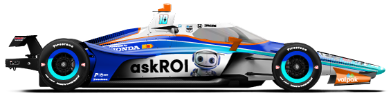 Driver of the #18 Rinus VeeKay's Car Livery