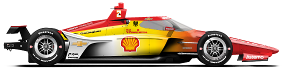 Driver of the #2 Josef Newgarden's Car Livery