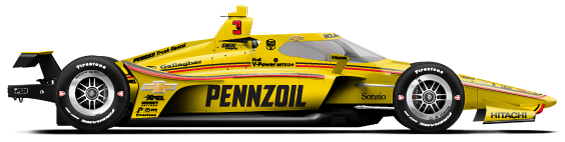 Driver of the #3 Scott McLaughlin's Car Livery