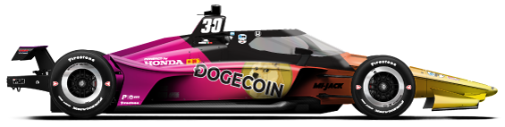 Driver of the #30 Devlin DeFrancesco's Car Livery