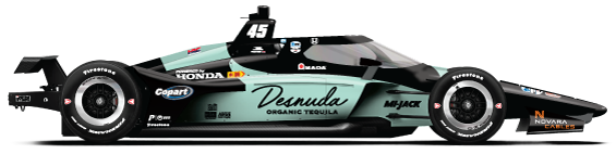 Driver of the #45 Louis Foster's Car Livery