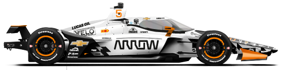 Driver of the #5 Pato O'Ward's Car Livery