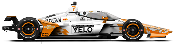 Driver of the #7 Christian Lundgaard's Car Livery