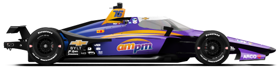 Driver of the #76 Conor Daly's Car Livery