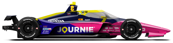 Driver of the #8 Kyffin Simpson's Car Livery