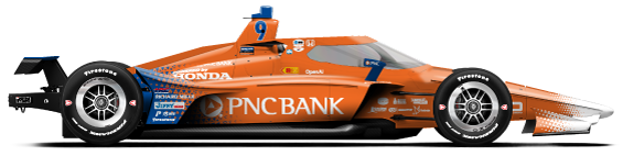 Driver of the #9 Scott Dixon's Car Livery