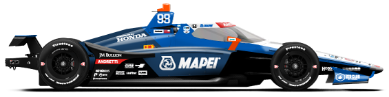 Driver of the #98 Marco Andretti's Car Livery