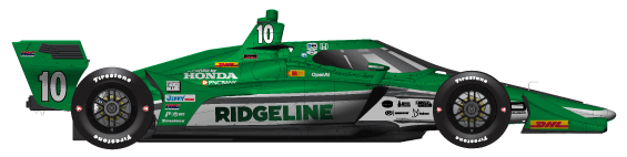 Driver of the #10 Alex Palou's Car Livery