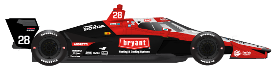 Driver of the #28 Marcus Ericsson's Car Livery