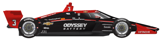 Driver of the #3 Scott McLaughlin's Car Livery