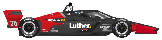 Driver of the #30 Devlin DeFrancesco's Car Livery