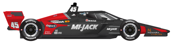 Driver of the #45 Louis Foster's Car Livery