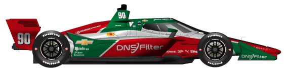 Driver of the #90 Callum Ilott's Car Livery