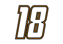 Romain Grosjean's car number, #18