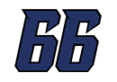 Marcus Armstrong's car number, #66
