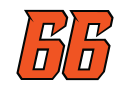 Marcus Armstrong's car number, #66