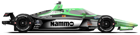 Driver of the #19 Dennis Hauger's Car Livery