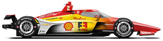 Driver of the #2 Josef Newgarden's Car Livery