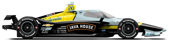 Driver of the #20 Alexander Rossi's Car Livery