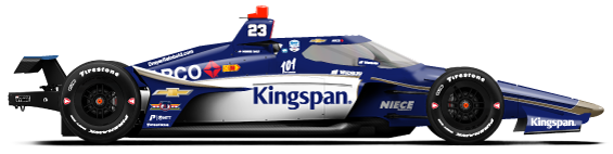Driver of the #23 Conor Daly's Car Livery