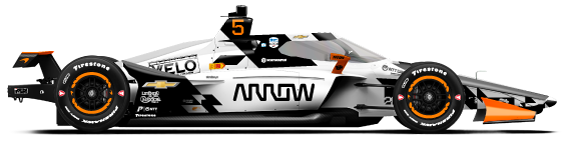 Driver of the #5 Pato O'Ward's Car Livery