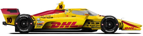 Driver of the #10 Alex Palou's Car Livery