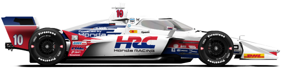 Driver of the #10 Alex Palou's Car Livery
