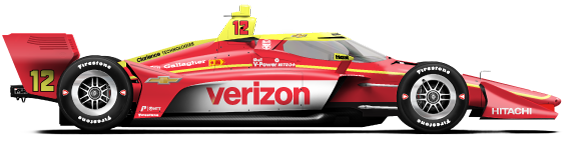 Driver of the #12 David Malukas's Car Livery