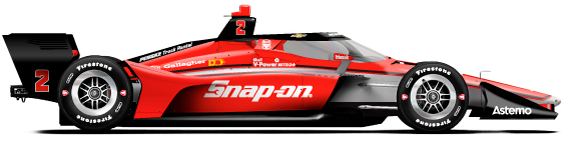 Driver of the #2 Josef Newgarden's Car Livery