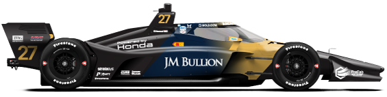 Driver of the #27 Kyle Kirkwood's Car Livery