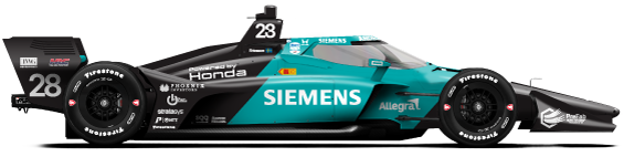 Driver of the #28 Marcus Ericsson's Car Livery