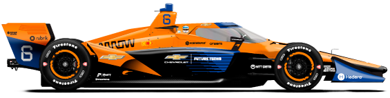 Driver of the #6 Nolan Siegel's Car Livery