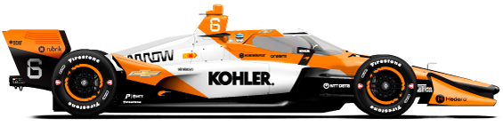 Driver of the #6 Nolan Siegel's Car Livery