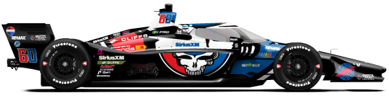 Driver of the #60 Felix Rosenqvist's Car Livery