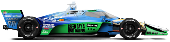 Driver of the #60 Felix Rosenqvist's Car Livery