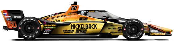 Driver of the #60 Felix Rosenqvist's Car Livery
