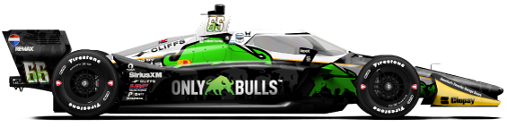 Driver of the #66 Marcus Armstrong's Car Livery