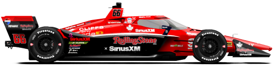 Driver of the #66 Marcus Armstrong's Car Livery