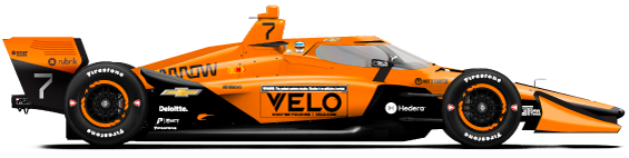 Driver of the #7 Christian Lundgaard's Car Livery